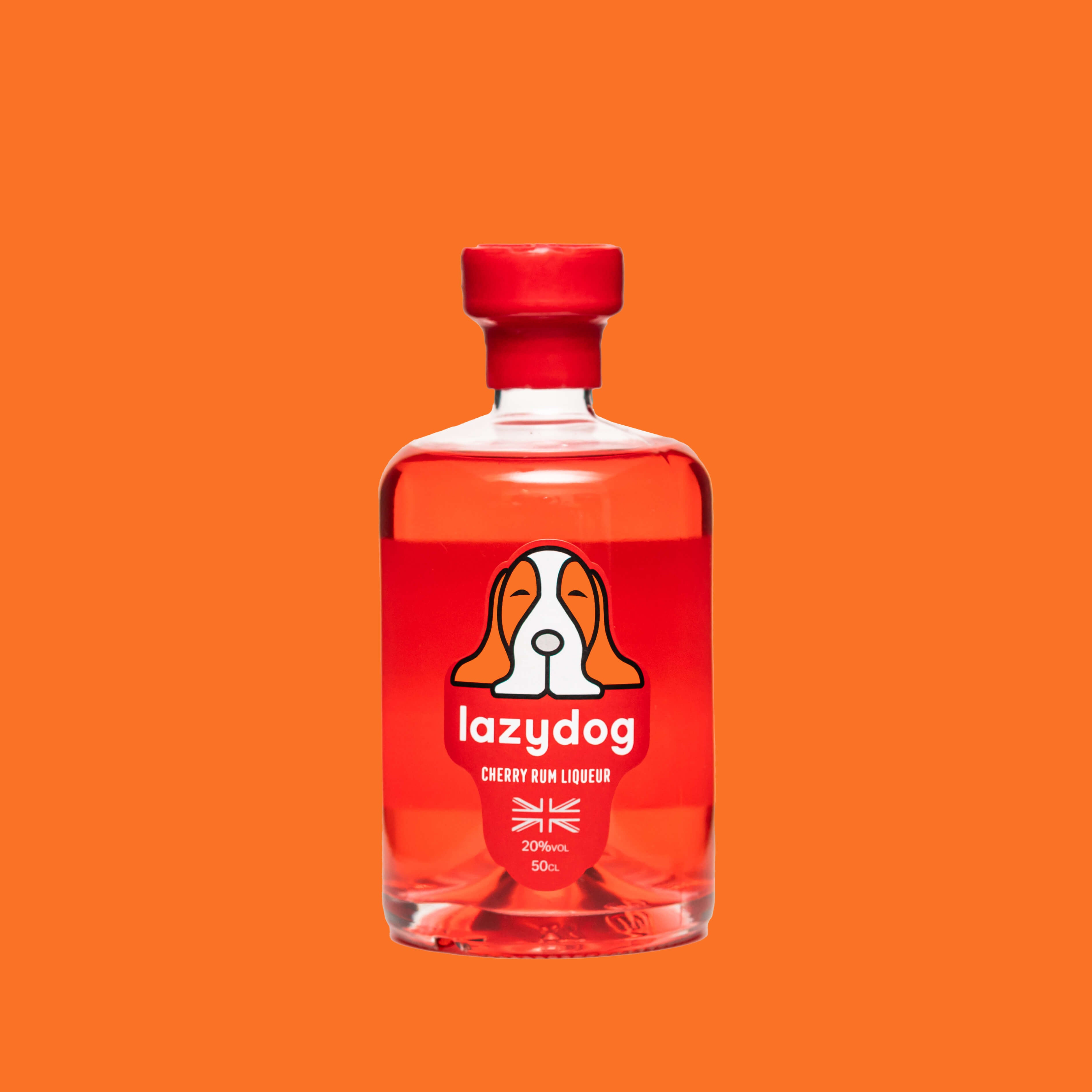 Lazydog Cherry Rum Liqueur 50cl - 20% ABV