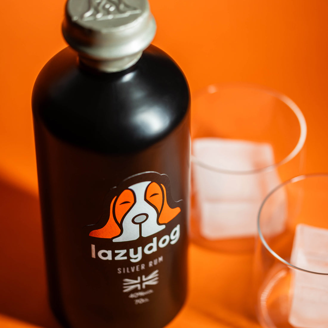 Lazydog Silver Rum 70cl - 40% ABV