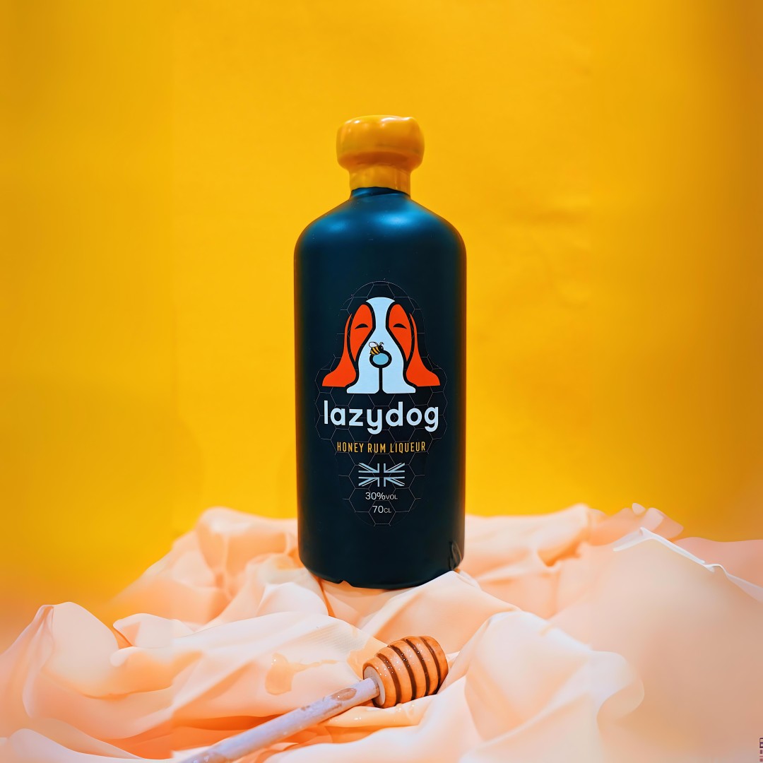 Lazydog Honey Rum Liqueur - 70cl 30% ABV