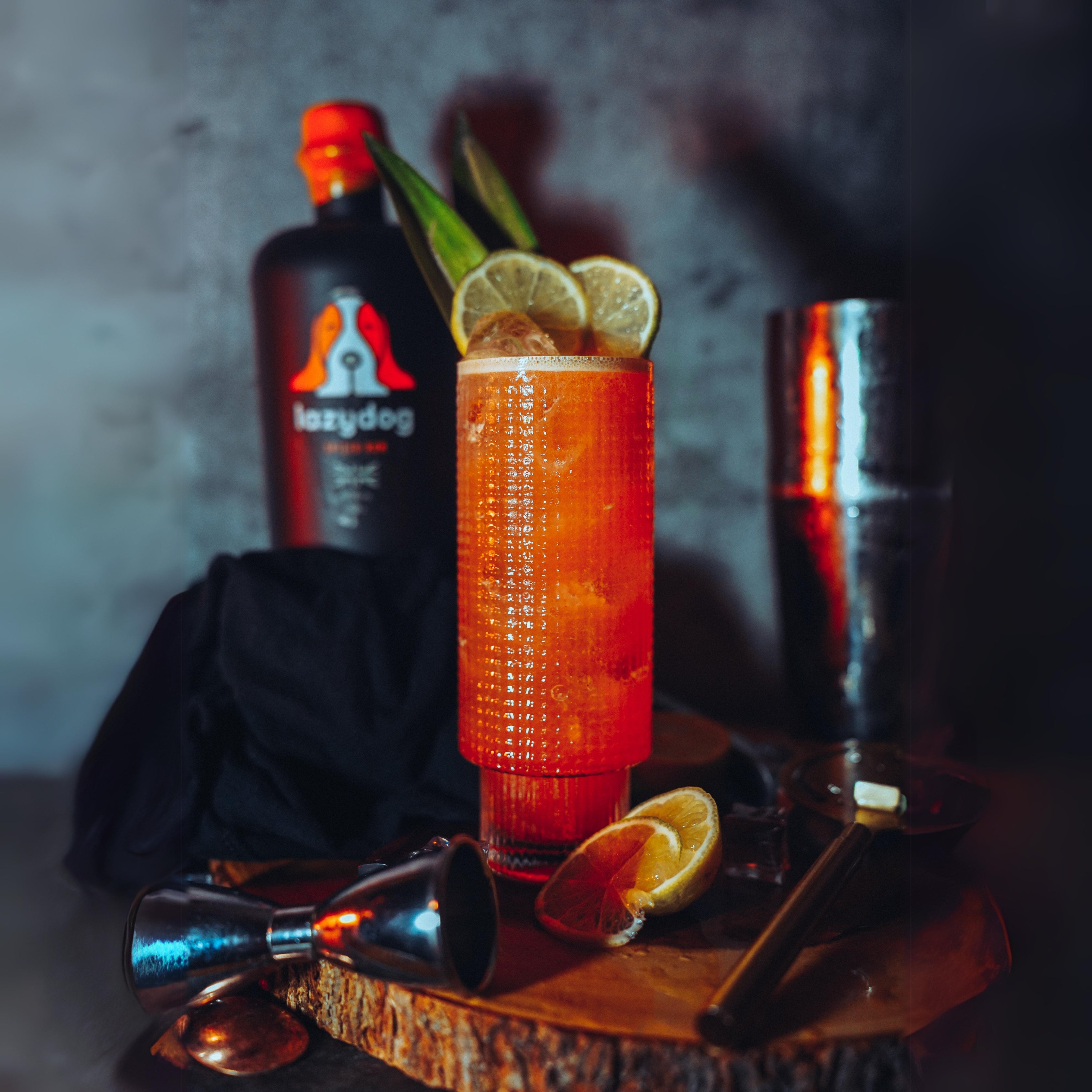 Lazydog Spiced Rum - 40% ABV