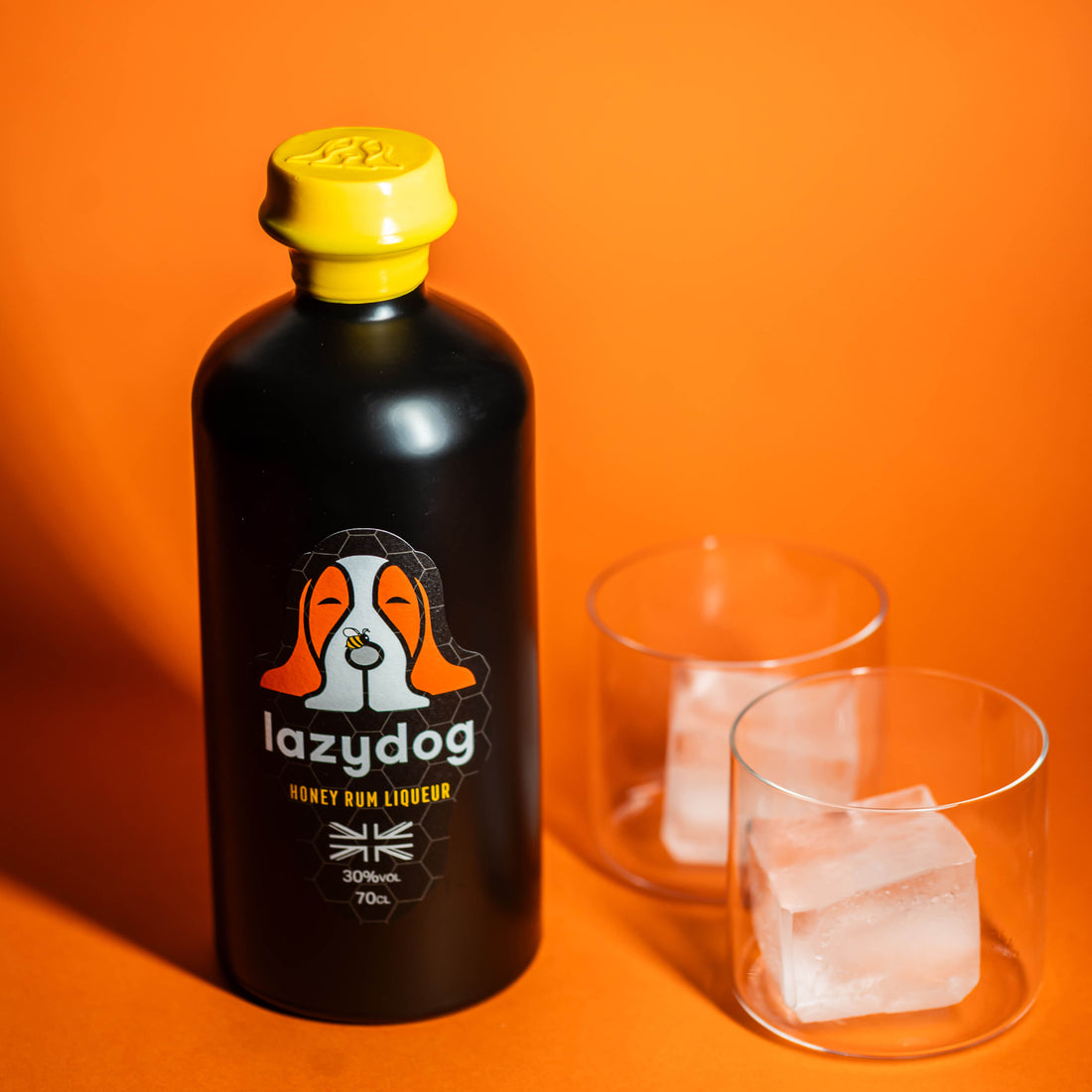 Lazydog Honey Rum Liqueur - 70cl 30% ABV