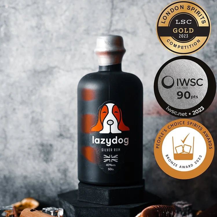 Lazydog Silver Rum 70cl - 40% ABV